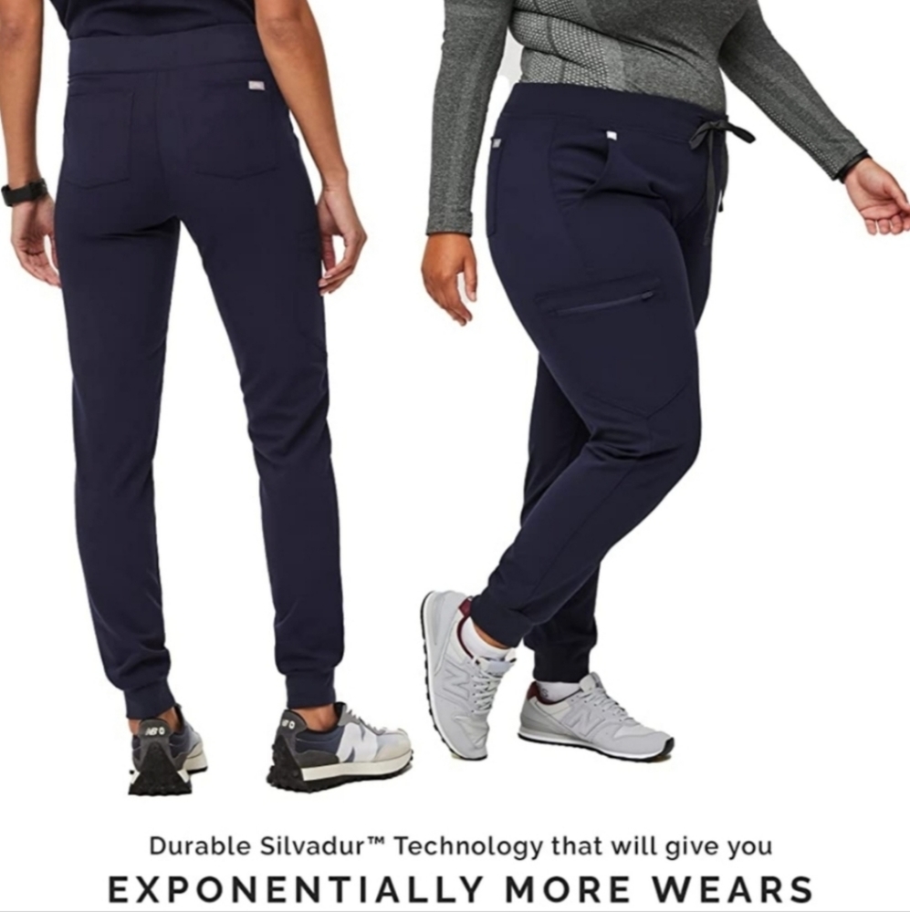 Figs Navy Zamora Jogger Scrub Pants NWT - Picture 5 of 10